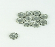 Grey Marble Button Size 28L x10 - Click Image to Close